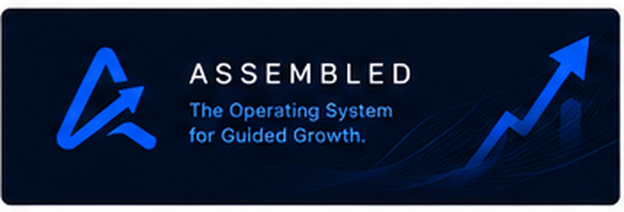 Assembled logo — YouTube banner